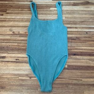 NWOT Youswim Aplomb One-Piece Swimsuit in Sage Green One Size to fit ~US 2-14